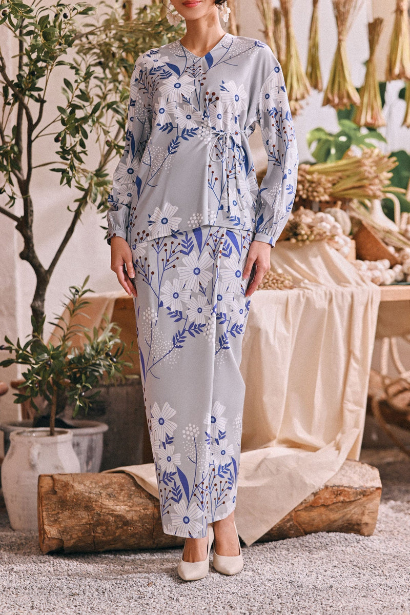 The Courtyard Women Folded Skirt - Bucolic