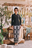 The Courtyard Women Kebaya Top - Black