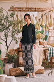 The Courtyard Women Kebaya Top - Black