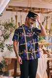 The Courtyard Men Mandarin Shirt - Whisper