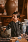 The Hariri Babies Kurta - Shadowstripe