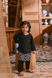 The Hariri Babies Kurta - Black