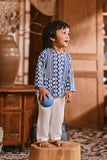 The Hariri Babies Kurta - Blue Borneo