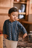 The Hariri Babies Kurta - Teal Borneo