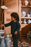 The Hariri Babies Kurta - Emerald Green