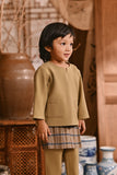 The Hariri Babies Kurta - Butter Olive