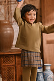 The Hariri Babies Kurta - Butter Olive