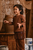 The Hariri Babies Kurta - Milk Chocolate