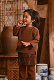 The Hariri Babies Kurta - Milk Chocolate