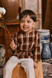 The Hariri Babies Kurta - Cherrywood