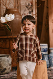 The Hariri Babies Kurta - Cherrywood