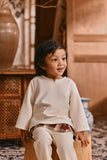 The Hariri Babies Kurta - Whisper Cream