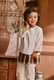 The Hariri Babies Kurta - Whisper Cream