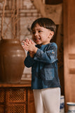 The Hariri Babies Kurta - Teal Oasis