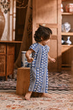 The Hariri Babies Kurung - Blue Borneo