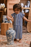 The Hariri Babies Kurung - Blue Borneo