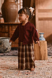 The Hariri Babies Classic Kebaya - Cherrywood