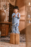 The Hariri Babies Kurta - Clean Blue