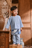 The Hariri Babies Kurta - Clean Blue