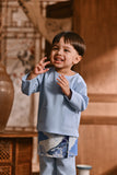 The Hariri Babies Kurta - Clean Blue