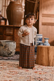 The Hariri Babies Classic Kebaya - Copper Grid