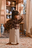 The Hariri Babies Classic Kebaya - Cherrywood Fog Cream