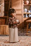 The Hariri Babies Classic Kebaya - Cherrywood Fog Cream