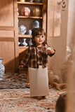 The Hariri Babies Classic Kebaya - Cherrywood Fog Cream