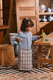 The Hariri Babies Classic Kebaya - Meadowlight Blue Fog