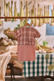 The Courtyard Babies Side Tie Kurung - Dusty Pink