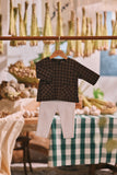 The Courtyard Babies Kurta - Walnut Plaid