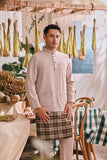 The Courtyard Men Baju Melayu Cekak Musang - Nude