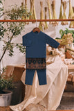 The Courtyard Babies Baju Melayu Cekak Musang - Deep Blue