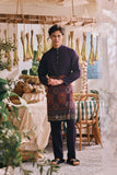The Courtyard Men Baju Melayu Cekak Musang - Royal Purple