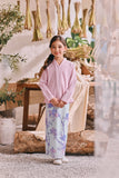 The Courtyard Kebaya Top - Baby Pink