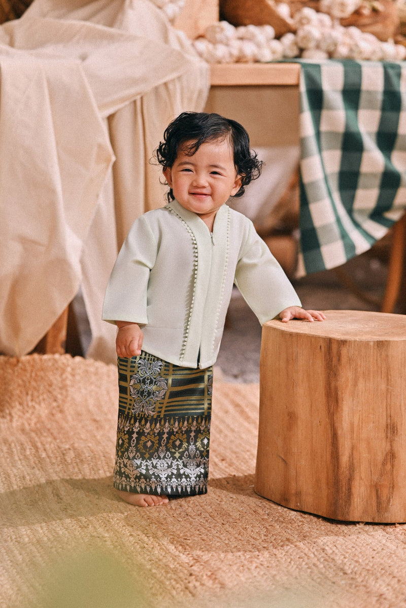 The Courtyard Babies Kebaya - Baby Mint
