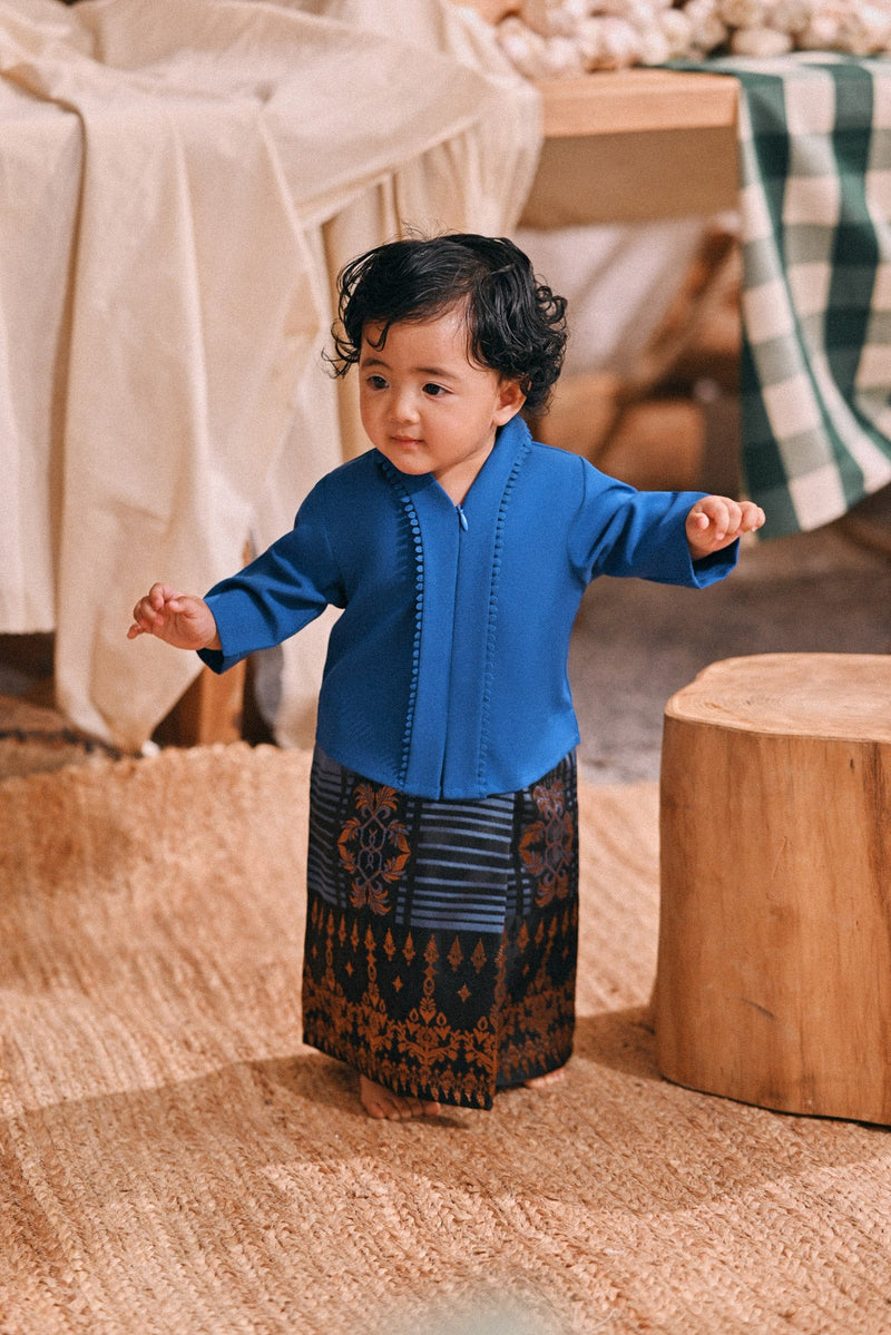 The Courtyard Babies Kebaya - Classic Blue
