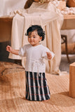The Courtyard Babies Side Tie Kurung - Off White