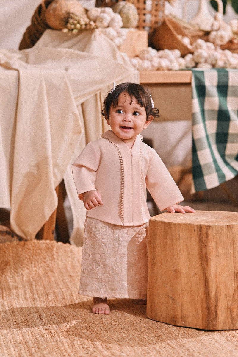 The Courtyard Babies Kebaya - Creamy