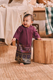 The Courtyard Babies Kebaya - Purple Manggis