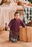 The Courtyard Babies Kebaya - Purple Manggis