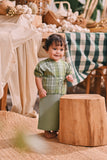 The Courtyard Babies Side Tie Kurung - Pistachio