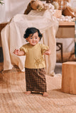 The Courtyard Babies Side Tie Kurung - Champagne Yellow