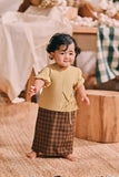 The Courtyard Babies Side Tie Kurung - Champagne Yellow
