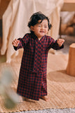 The Courtyard Babies Kebaya - Rouge Plaid