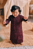 The Courtyard Babies Kebaya - Rouge Plaid