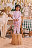 The Courtyard Babies Baju Melayu Cekak Musang - Baby Pink