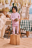 The Courtyard Babies Baju Melayu Cekak Musang - Baby Pink