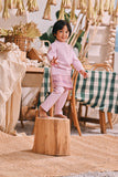 The Courtyard Babies Baju Melayu Cekak Musang - Baby Pink
