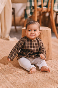 The Courtyard Babies Kurta - Truffle Check